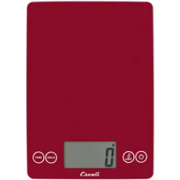 Escali Arti Glass Food Scale Digital Countertop Kitchen, Baking and Cooking Scale with Nutrition and Calorie Counter,