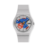 SWATCH NASA限定聯名款New Gent原創系列手錶TAKE ME TO THE MOON 星際迷航(34mm)