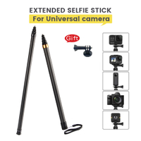คาร์บอนไฟเบอร์ Extended Selfie Stick 2.9M3.0M สำหรับ Insta 360 X3 One X2 One Rsgo 2สำหรับ GoPro Insta360อุปกรณ์เสริม