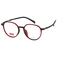 【LEVIS】Levis 光學眼鏡(紅色LV7000F)