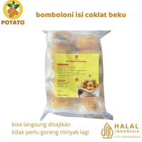Bomboloni isi coklat frozen