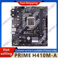 Used PRIME H410M-A original desktop H410 H410M DDR4 motherboard LGA 1200 i7/i5/i3 USB3.0 M.2 SATA3