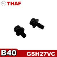 Torx Oval-Head Screw M4x10 (2pcs/Set) Replacement Spare Parts for Bosch Demolition Hammer GSH27 GSH27VC B40