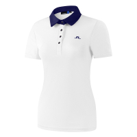 J.LINDEBERG golf short-sleeved T-shirt women's autumn and winter comfortable sports polo shirt Golf clothing women's quick-drying jersey #2301