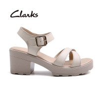 Clarks รองเท้าคัทชูผู้หญิง LAINA55 COURT2 รองเท้าส้นสูงหนังลำลองผู้หญิง 26154826