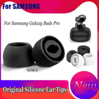 For Samsung Galaxy Buds Pro Original Ear Tips Pads Silicone Earbuds Replacement Tips Noise Cancelling Ear Cushion Cases S M L