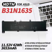 B31N1635 Battery for ASUS VivoBook Pro 17 X705 F705 M705 N705 A705 R702 X705U X705UA X705UB X705UF X705UV X705M X705MA X705MB