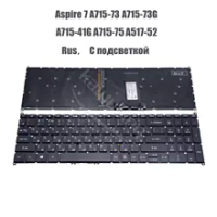 Original Russian Keyboard for Acer Aspire 7 A715-41G A715-75 A517-52 With Backlit