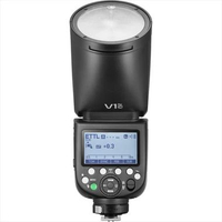 TTL Li-ion Round Head Camera Flash Godox V1Pro V1 pro S / N / C FOR CANON