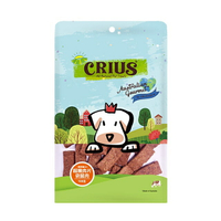 【CRIUS 克瑞斯】超嫩袋鼠肉片 狗點心 寵物點心 天然澳洲點心 _100G