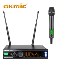 New OKMIC OK-001U+DPA3 Digital ID Pilot Series Wireless Handheld Microphone System For Stage on Teaching Gathering Promotion