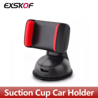 Car Holder Suction Cup Mobile Phone Holder For iPhone Huawei Samsung Xiaomi OPPO VIVO Phone Accessories