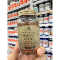 美國Solgar 維生素B12, 5,000微克 60粒
