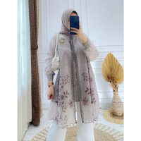 Anggun Tunik Sutra Hmf Luxury Chiffon
