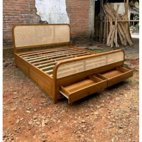 divan laci kayu jati no.1 tempat tidur minimalis Furniture Dipan