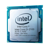 In Core i3 2100 2120 2130 i3 3210 i3 3220 i3 3240 CPU LGA 1155 ที่ใช้แล้วIn Core i3 CPU H61 B75 Computer motherboard CPU