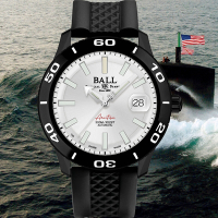 BALL 波爾 Fireman NECC II 300米潛水機械腕錶 送禮推薦-42mm DM3090A-P10J-SL