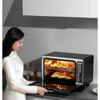 Jiuyang Steam Baking Oven Steaming and Baking All-in-One Household Desktop Two-in-One Electric Oven Baking Electric Steam Box