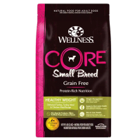 【WELLNESS 寵物健康】Core無穀系列-小型成犬體重管理食譜4LB(狗飼料、小型成犬)