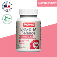 Jarrow FORMULAS EPA-DHA, melindungi kesehatan jantung dan otak, meningkatkan fokus dan daya ingat, m