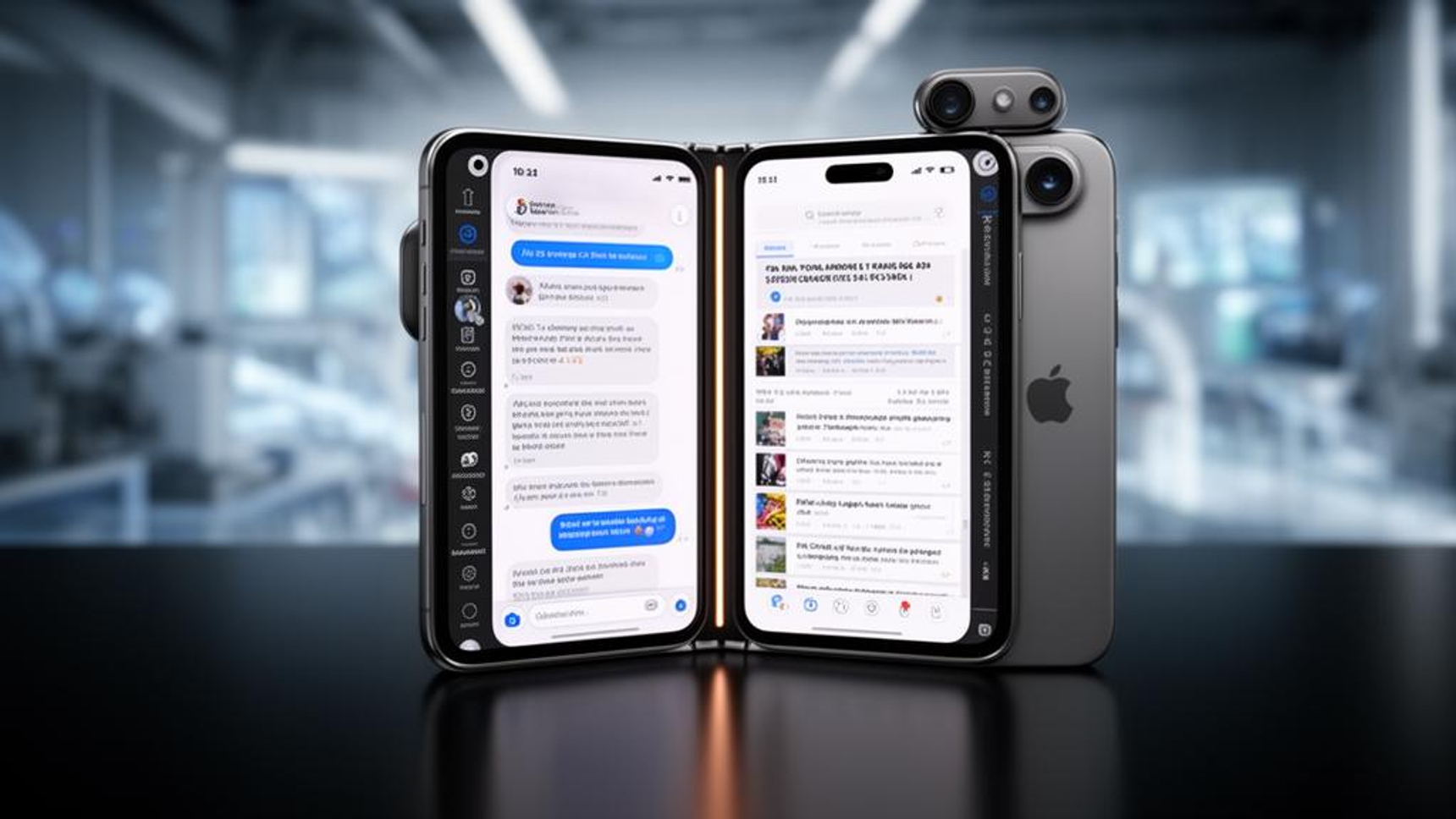 アップル】折りたたみ式iPhone、Android型のマルチタスク採用へ―iPadOS