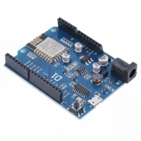 10PCS ESP-12E D1 UNO R3 CH340 CH340G WiFi Development Board Based ESP8266 Shield Smart Electronic PCB For Arduino Compatible IDE
