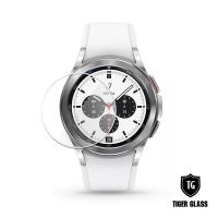 T.G Samsung Galaxy Watch4 42mm 鋼化玻璃保護貼-滿版(三星專用 手錶保護貼 手錶鋼化膜)