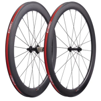 700C Road Bike Wheels T800 38/50/60/88mm 20.5mm 25mm Wide R13 Rim Brake Carbon Wheels Track Wheels Fixed Gear Bicycle Wheelset