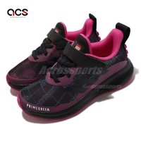 adidas 慢跑鞋 FortaRun LEGO Move EL 愛迪達 樂高聯名 魔鬼氈 避震 童鞋 黑 紫 G57946