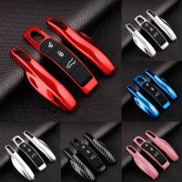 【HOT stock car key cover】 Car Smart Remote Key Case Covers Set Shell For Porsche Panamera Spyder Car