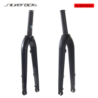 SILVEROCK MINI-TER Carbon Fork 20" 451 Disc Brake 100mm Flat Mount with Magnet Adapter for TERN Verg