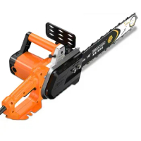 16-inch 2000W High-power Chainsaw Logging Saw Household Electric Chainsaw Handheld Chainsaw Cutting Chainsaw Electric Saw