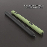 Soft Silicone Pen Case for Samsung Galaxy Tab S9 FE Plus S9FE 10.9 S9 Ultra S8 S7 FE S6Lite Nib Cover Stylus Protective Skin