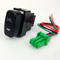 DRL LED Fan Fog Light Front Camera Recorder Monitor Radar Parking Sensor Switch Button Wire For Mitsubishi Soveran Zinger