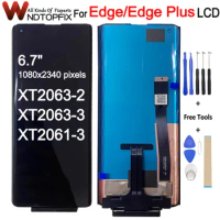 6.7" For Motorola Moto Edge+ LCD XT2061-3 Touch Screen Digitizer For Moto Edge LCD Display XT2063-3 Panel For Moto Edge Plus LCD