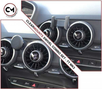 加拿大Clearmounts 奧迪TT MK3 2015-2023現在 旋轉磁性/夾式手機架 強強滾
