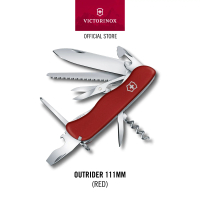 Victorinox Outrider, 111 mm, red [Pisau Lipat]  Swiss Army Knife™