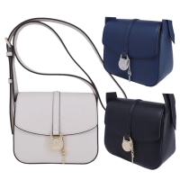 【Michael Kors】LYRA系列 LOGO鎖頭 鑰匙造型 鑰匙包 鎖頭包 康康包 肩背/斜背/兩用包(多色任選)