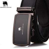 Genuine Leather Business Men's Belt Hot Sale Automatic Buckle Men's Belt Genuine Leather Belt Men's