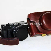 New PU Leather Camera Case Bag Cover For Panasonic LX100 DMC-LX100 LX100 II DC-LX100 II Camera Bag