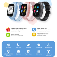 4G Kids GPS Tracker Smart Watch Phone LBS WIFI Location SOS Video Call Remote Backcall SmartWatch Support South America Band L31