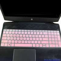 Keyboard Cover Protector For Hp Pavilion Gaming 15-Ec1006ax 15 Ec0013dx 15-Ec0042ax 15-Ec0100ax 15-Ec1016ax Amd 15.6 Inch Laptop