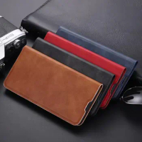 Luxury Retro Wallet Stand Flip Leather Case For OPPO Reno 10X Zoom R17 F11 R17 A9 A5 A3 Realme 3 Pro X Book Cover Magnetic Case