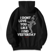 [Reflective Version] Hoodie Like I Did Yesterday Cotton Fleece Unisex