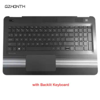 New For HP Pavilion 15-AU 15-AW Palmrest with US Backlit Keyboard &amp; Touchpad