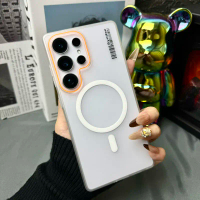 เคสโทรศัพท์มือถือ, เคสขัด PC, เปลือกแข็งแฟชั่น, เคสกันกระแทก, ใช้ได้กับ Samsung S25+, S25Ultra, S24U
