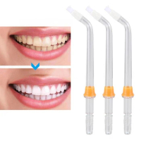 3 Pieces Replacement Orthodontic Tip Jet Nozzle Fit For Waterpik Oral Irrigator Water Flosser Denture And Dental Braces Cleaning