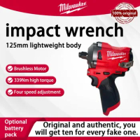 Milwaukee 2555-20 M12-FWF12 12V M12 FUEL 1/2-in. Cordless Stubby Impact Wrench (Toolbox)