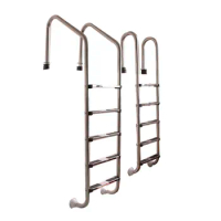 inground 3-step SUS 316 step intex swimming pool stainless steel ladder for sale