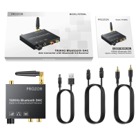 อะแดปเตอร์แปลงเสียงดิจิตอลเป็นอนาล็อก Neoteck 192Khz ที่รองรับบลูทูธ อะแดปเตอร์ออปติคอลโคแอกเชียลเป็